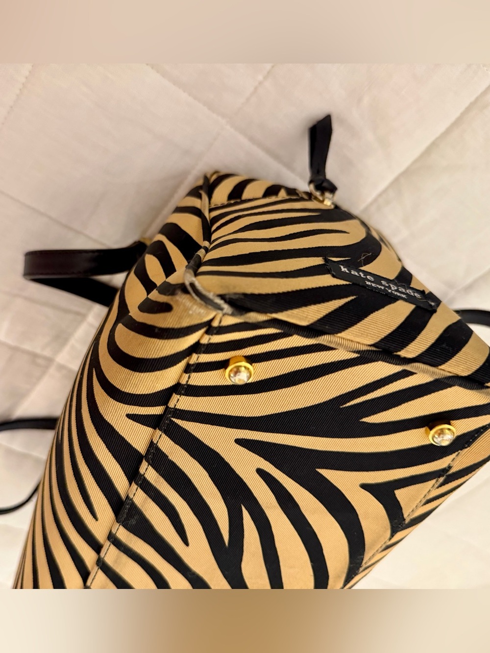 Vintage Kate Spade NY Zebra Purse - Picture 12 of 12